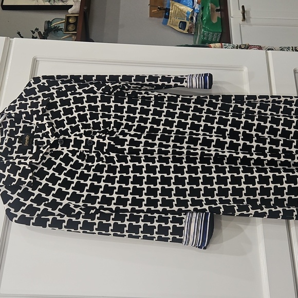 Laundry By Shelli Segal Dresses & Skirts - Laundry by Shelli Segal Black White Geometric Dress Sz 6